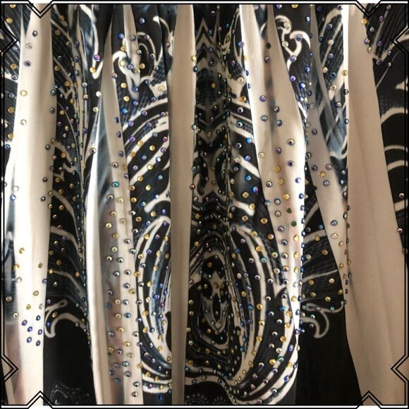 CRISTINALOVE Strapless Smocked Floral Summer Dress - Size M - Picture 8 of 8